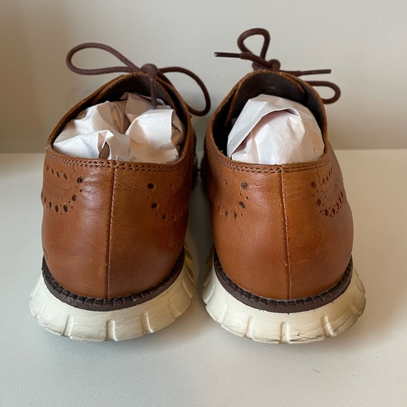 Cole Haan Men’s Zerogrand Wingtip Oxford Dress Shoes - Size 10